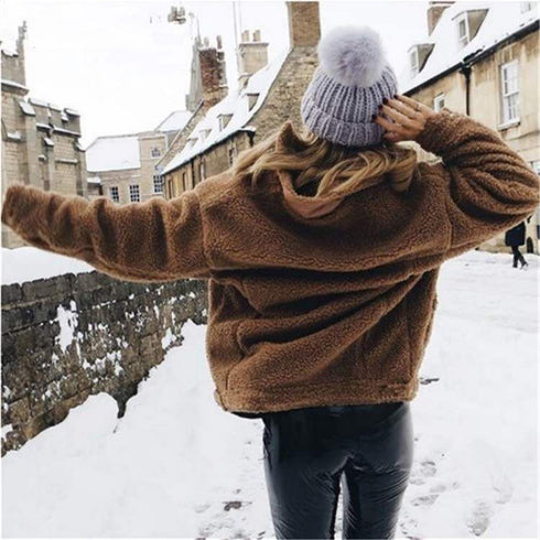 2019 Winter Ladies Ladies Jackets Warm Jacket Tops Sweaters - ROUTINE FASHION